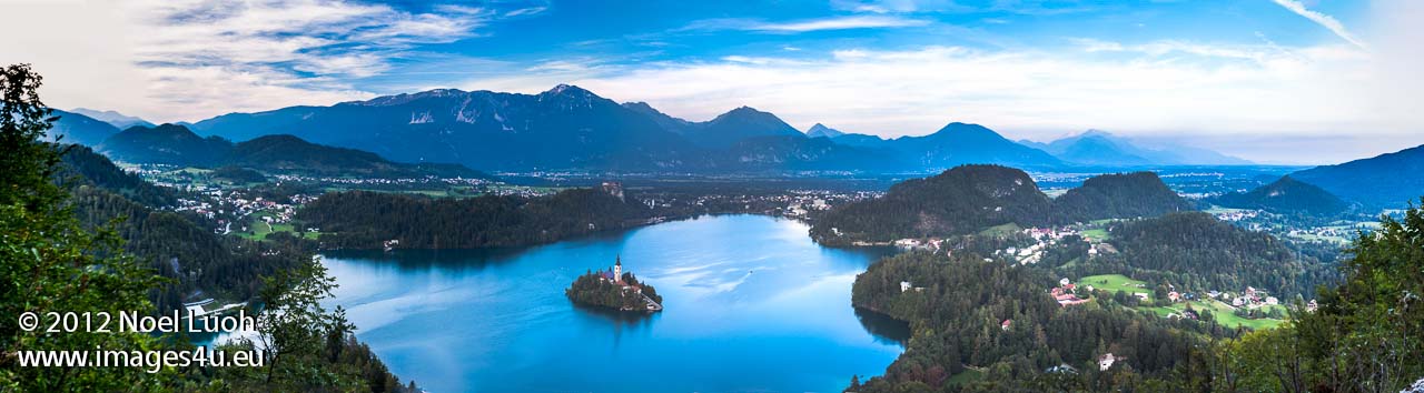 Bled - Slowenien - Panoramafoto